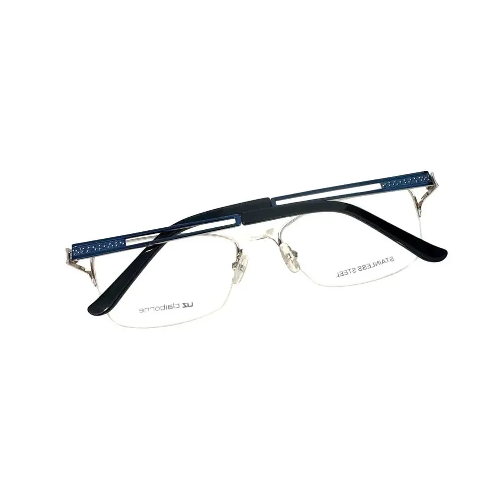 NEW Liz Claiborne L 661 Blue and Gold Eye Glasses